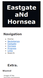 Mobile Screenshot of eastgatenhornsea.com